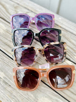 Oversize Square Cateye Sunglasses (Multiple Colors)