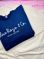 Blue Rose Logo Tees (Multiple Colors)