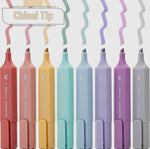 Glitter Highlighters - 8 Pack Set