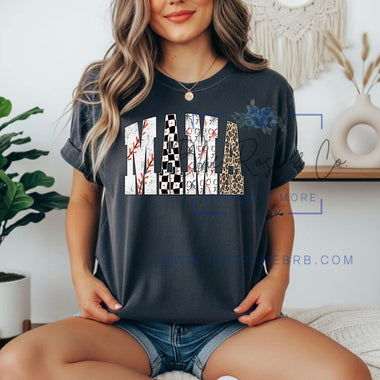 Mama Sport Tee (Choose your color, Multiple sports!)