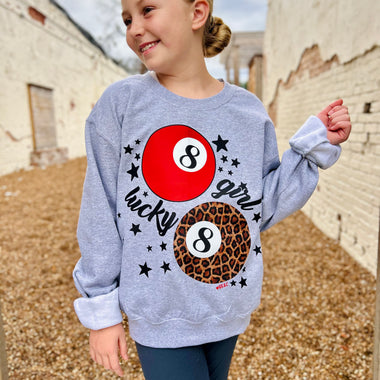 Lucky Girl 8 Ball Sweatshirt