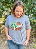 Watercolor School Spirit Football Tee (Any School!)