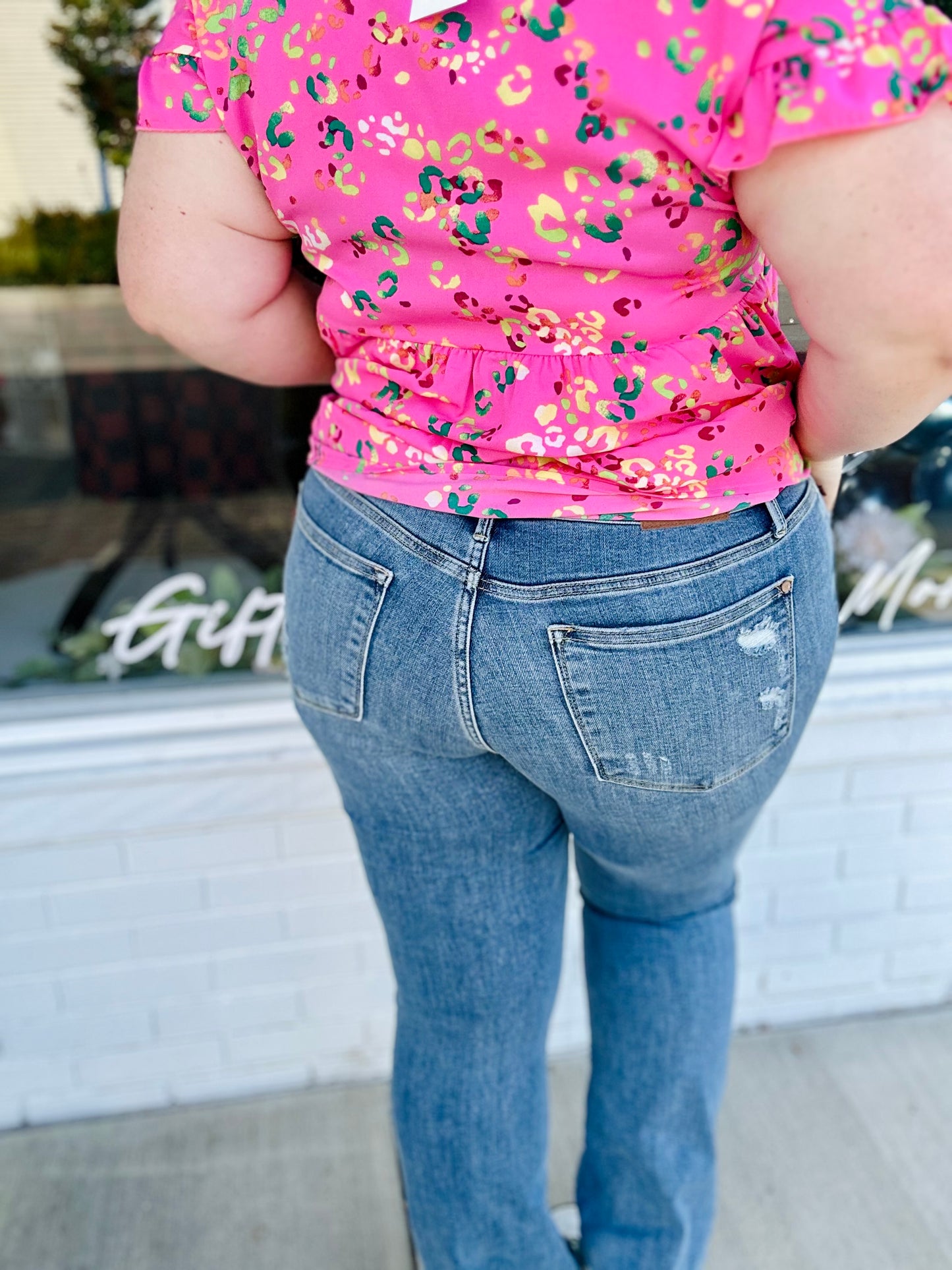 Ashley Judy Blue Bootcut Jeans