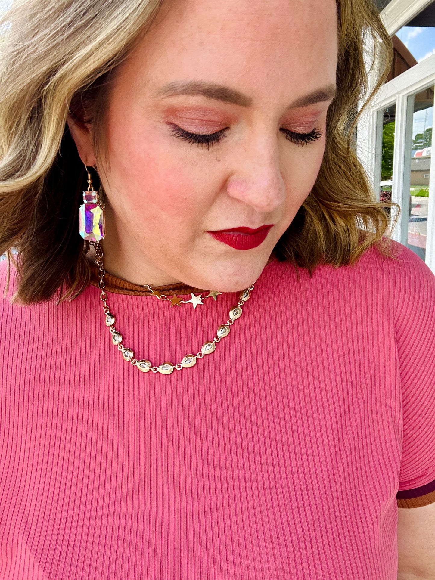 Finley Two Tone Top