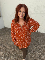 Dani Floral Tunic Top