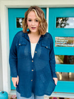 Lily Button Down Knit Shacket