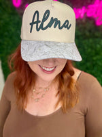 School Spirit Trucker on White Camo