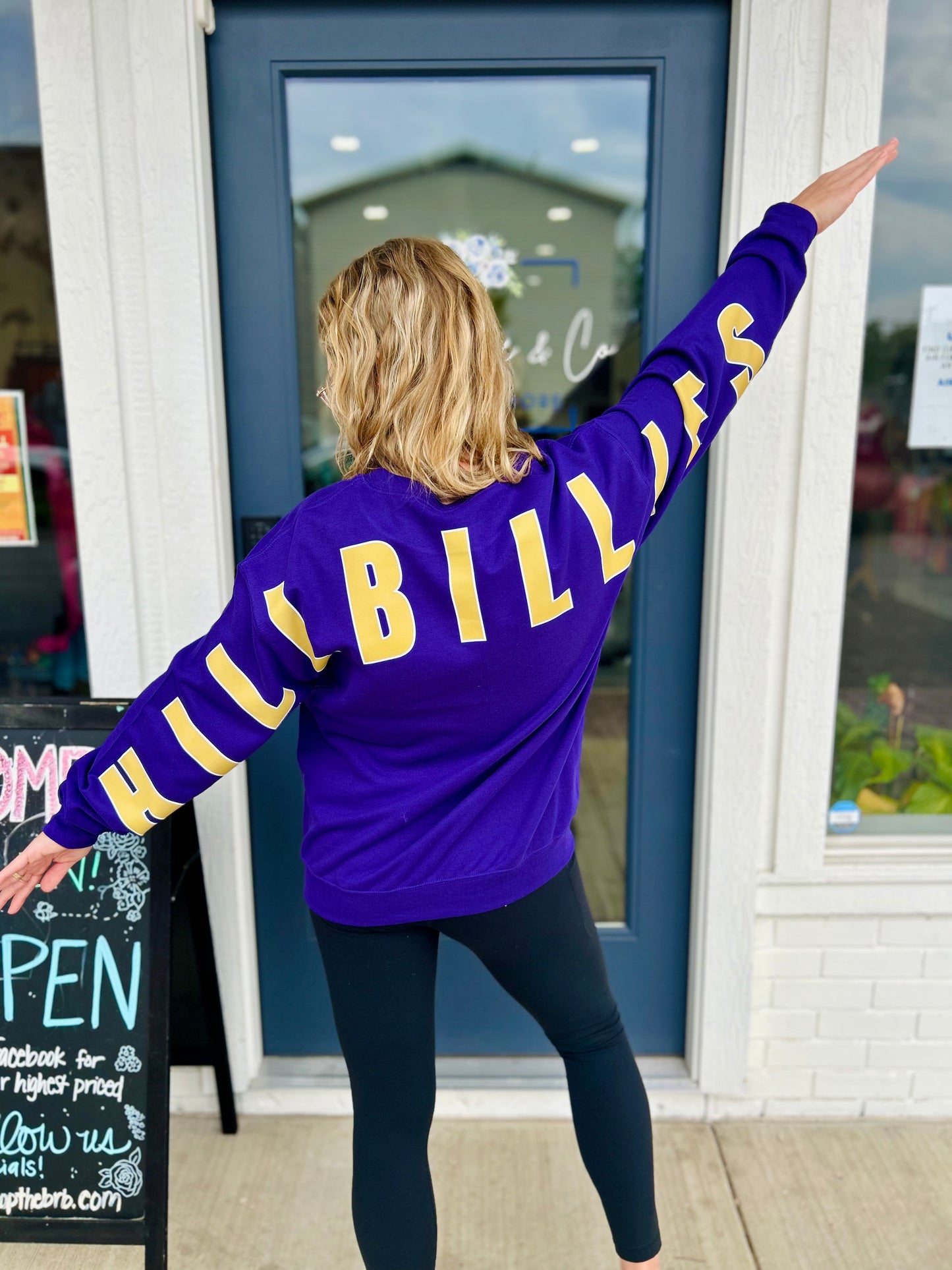 Mascot Stretch Sleeve Sweatshirt