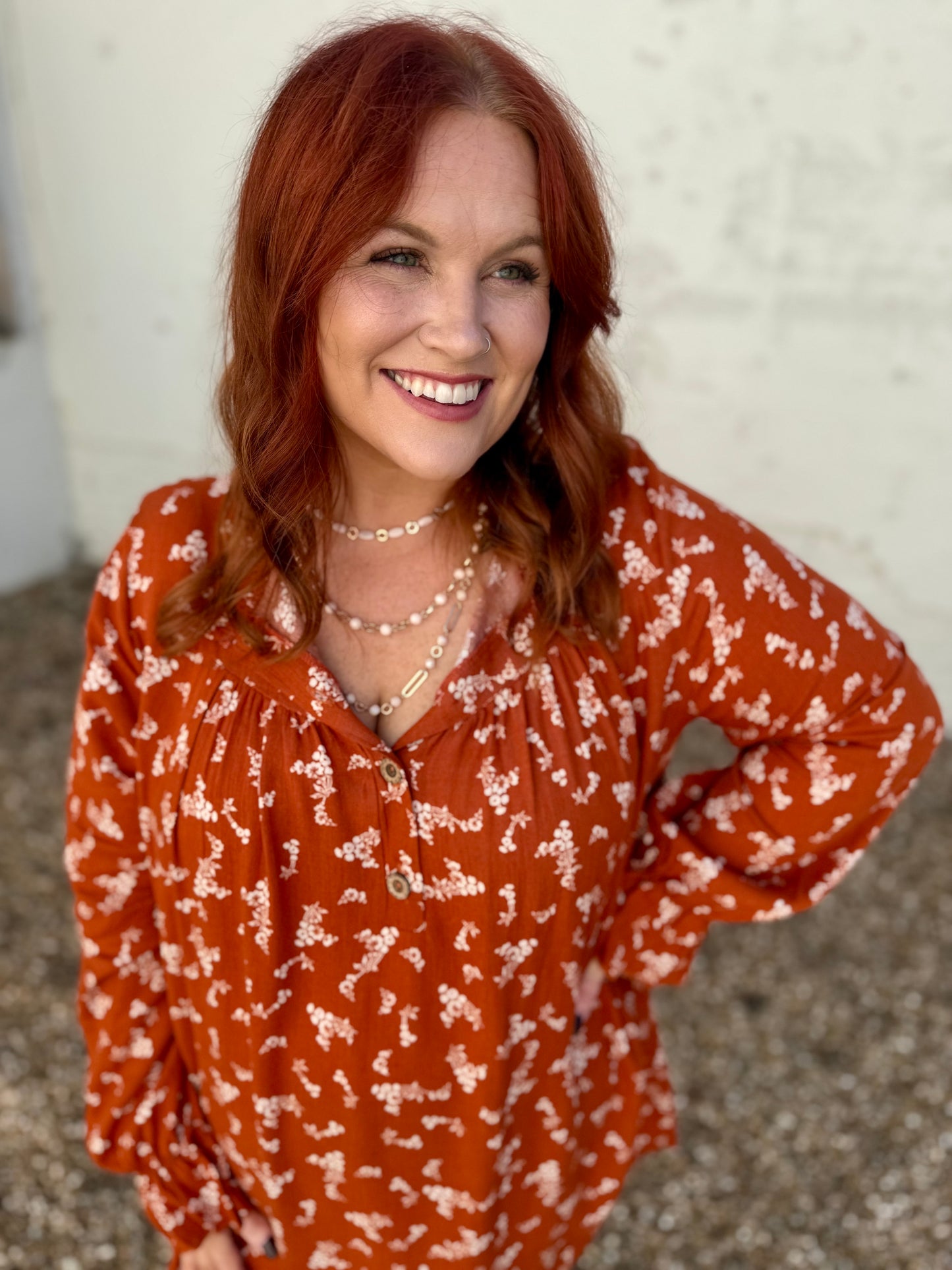 Dani Floral Tunic Top