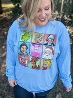 Christmas Classics Long Sleeve on Blue
