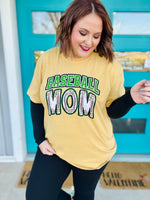 Custom Baseball Mom Tee (Customizable)
