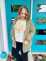 Sherri Striped Cardigan
