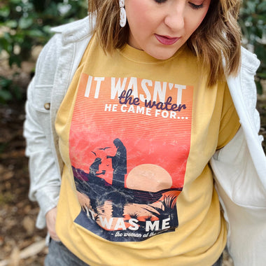 Woman at the Well Graphic Tee on Comfort Color