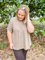 Jolene Acid Wash Top (Multiple Colors)