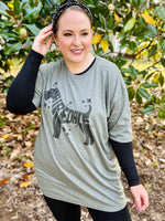 Airedale Mascot Graphic Tee