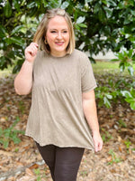 Jolene Acid Wash Top (Multiple Colors)