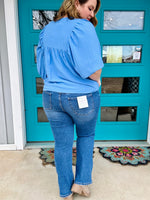 Kaci High Rise Bootcut Vervet Jean