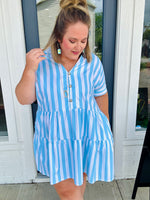 Sunny Days Striped Dress