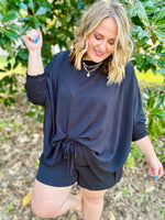 Erin Woven Top & Shorts Set