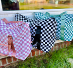 Checkered Travel Duffel (Multiple Colors)
