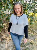 RESTOCK Mona Striped Ribbed Top ( Multiple Colors)