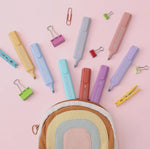 Glitter Highlighters - 8 Pack Set
