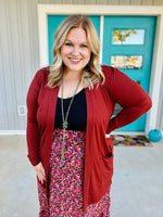 Brailey Slouchy Pocket Cardigan (Multiple Colors)