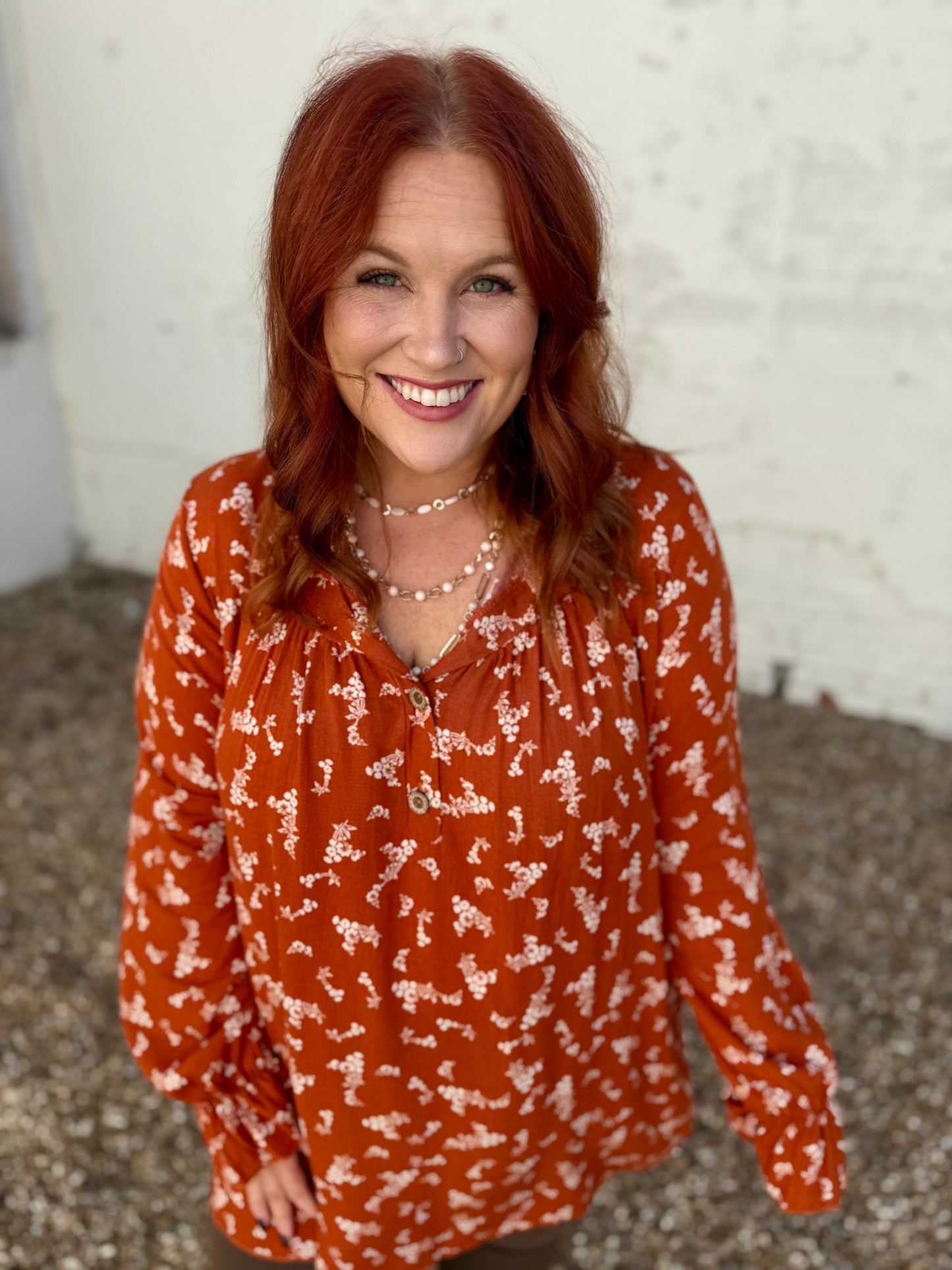 Dani Floral Tunic Top