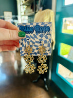 RESTOCK Flower Drop Earrings (Multiple Colors)