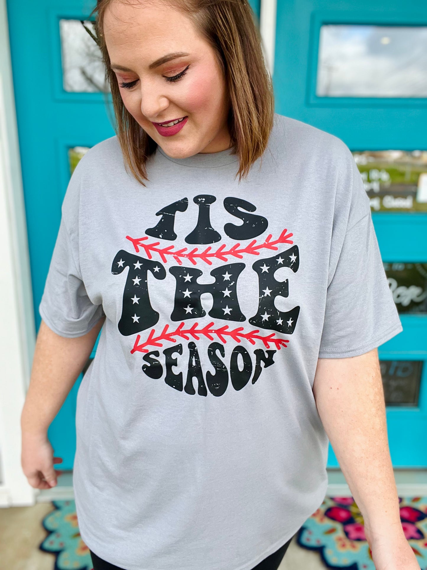 Tis the Season Baseball Tee