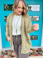 Sherri Striped Cardigan