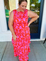 Rachael Tropical Dress (Reversible)