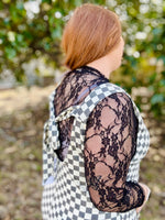 Amelia Checkered Romper