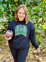 Varsity Vintage Tee on Black (Any style!)