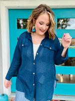 Lily Button Down Knit Shacket