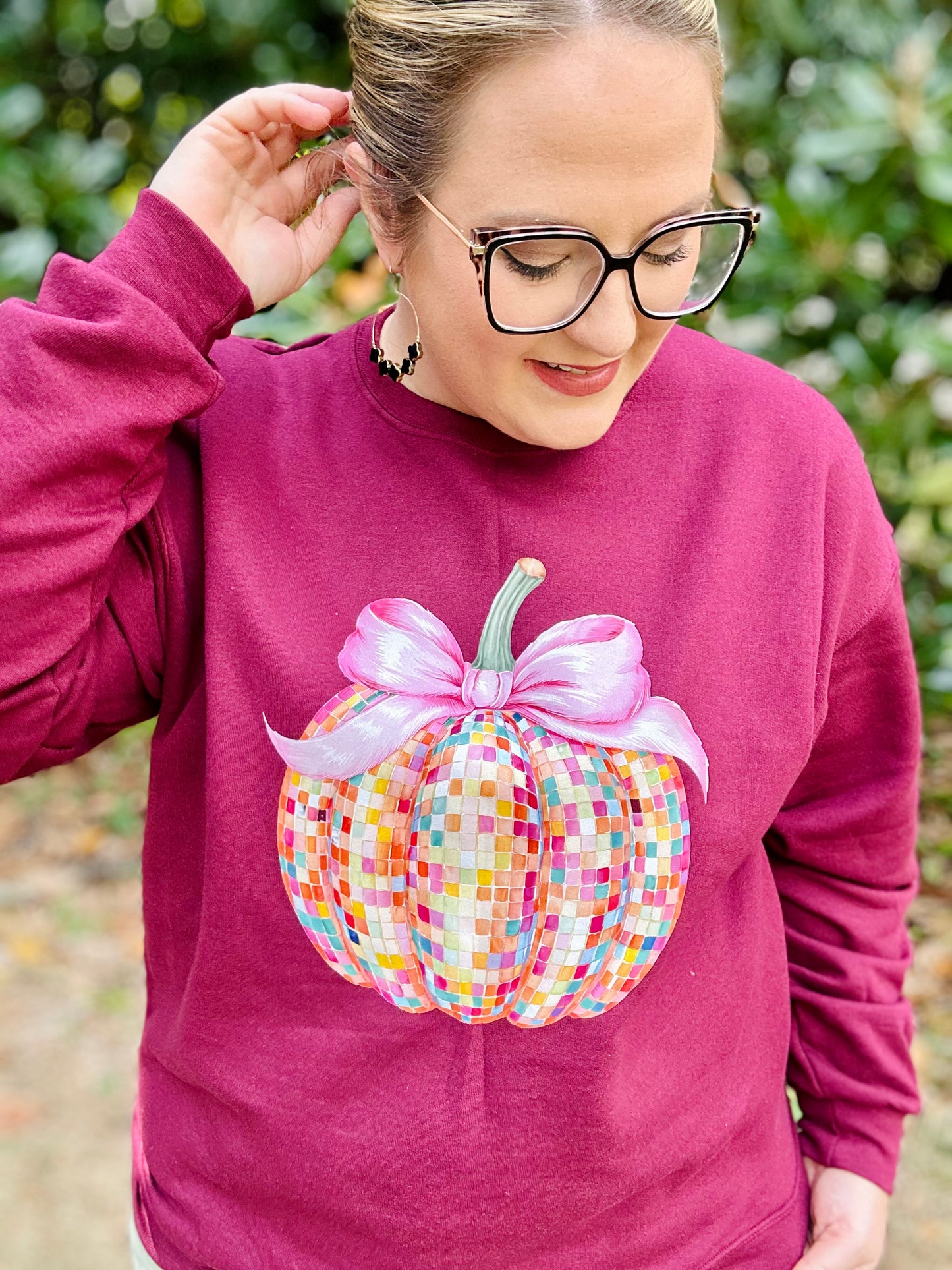 Disco Pumpkin Sweatshirt