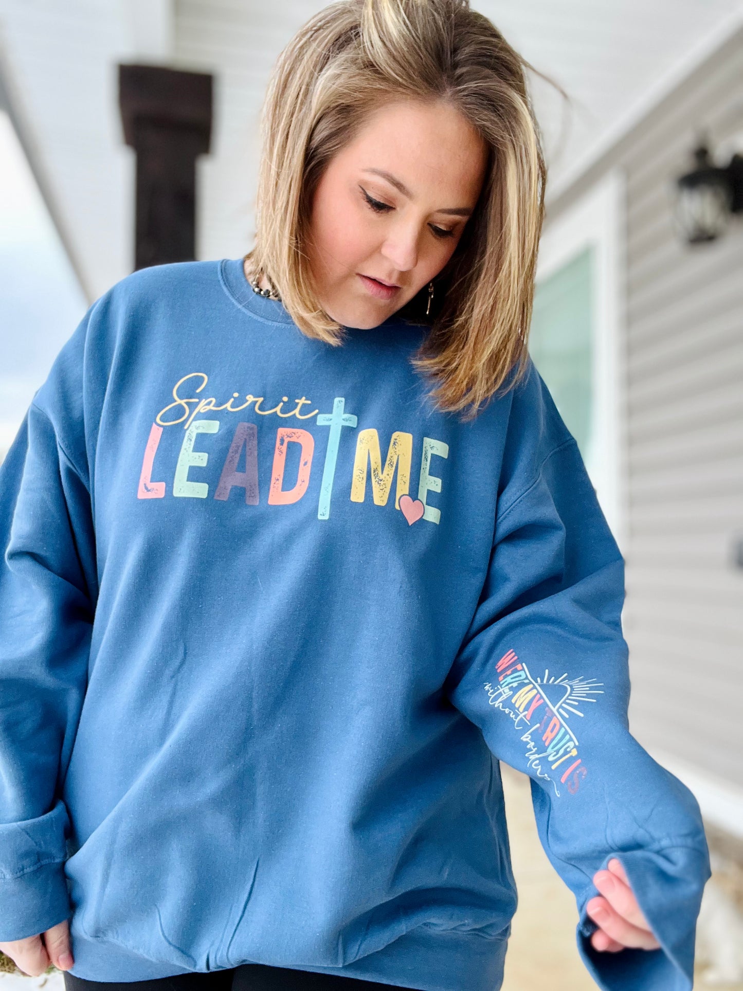 Spirit Lead Sweasthirt with Sleeve (Any Color)