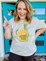 Airedale Spirit Finger on Natural Leopard