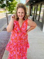 Rachael Tropical Dress (Reversible)