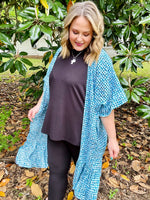 Donna Geometric Kimono