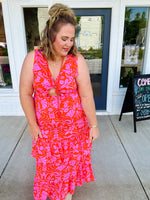 Rachael Tropical Dress (Reversible)