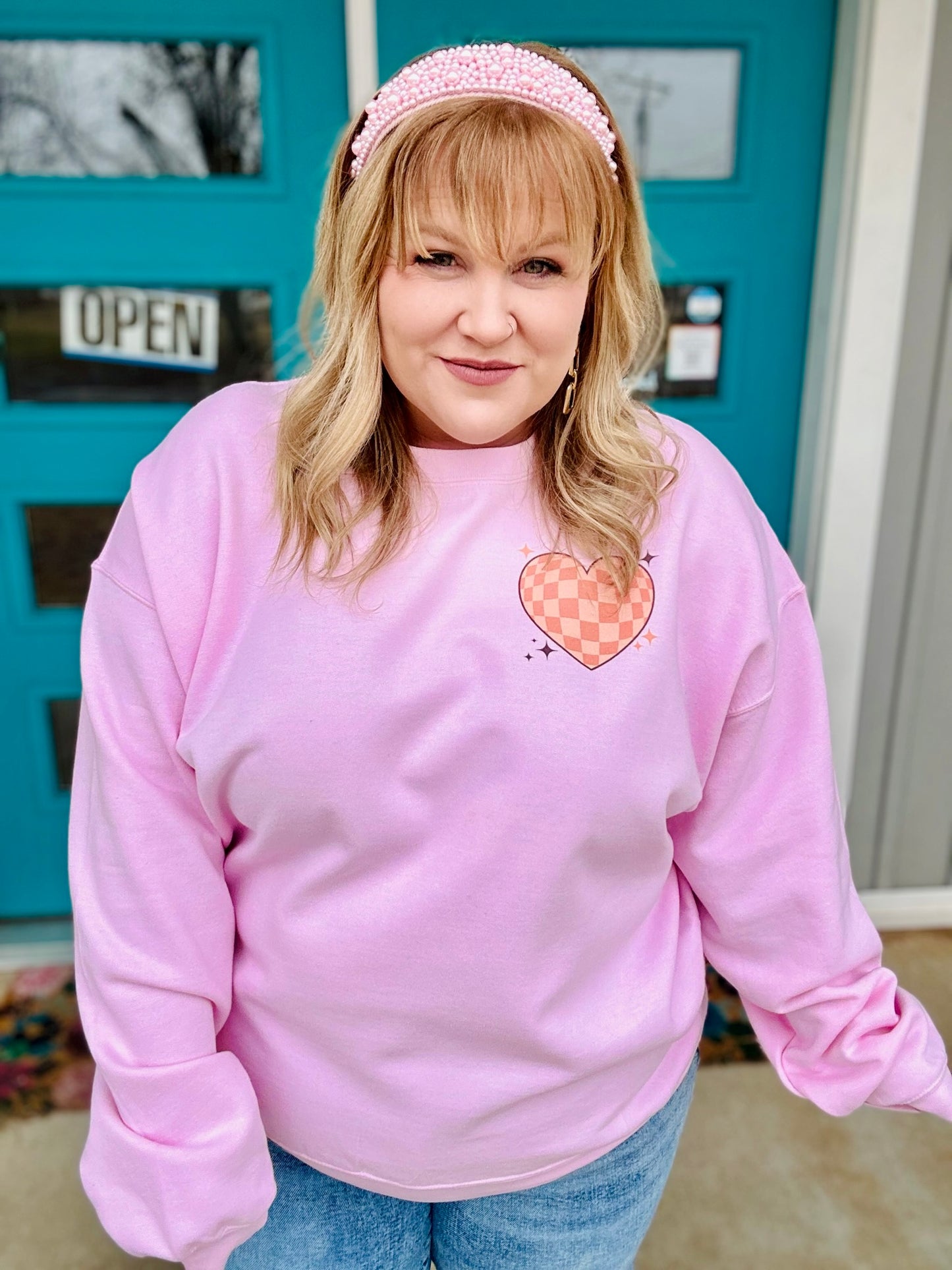 Do In Love Pink Sweatshirt