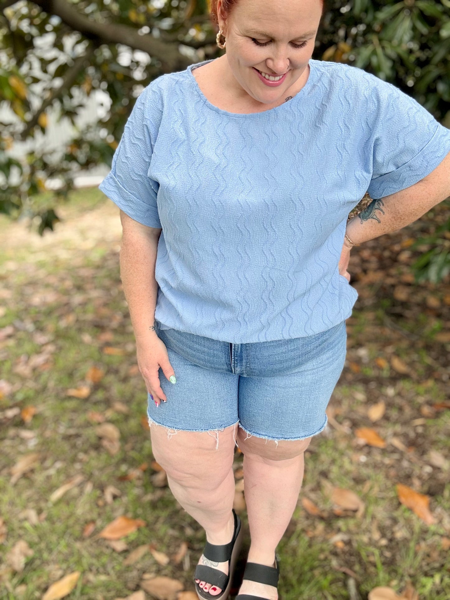 Lorren Midrise Vervet Shorts