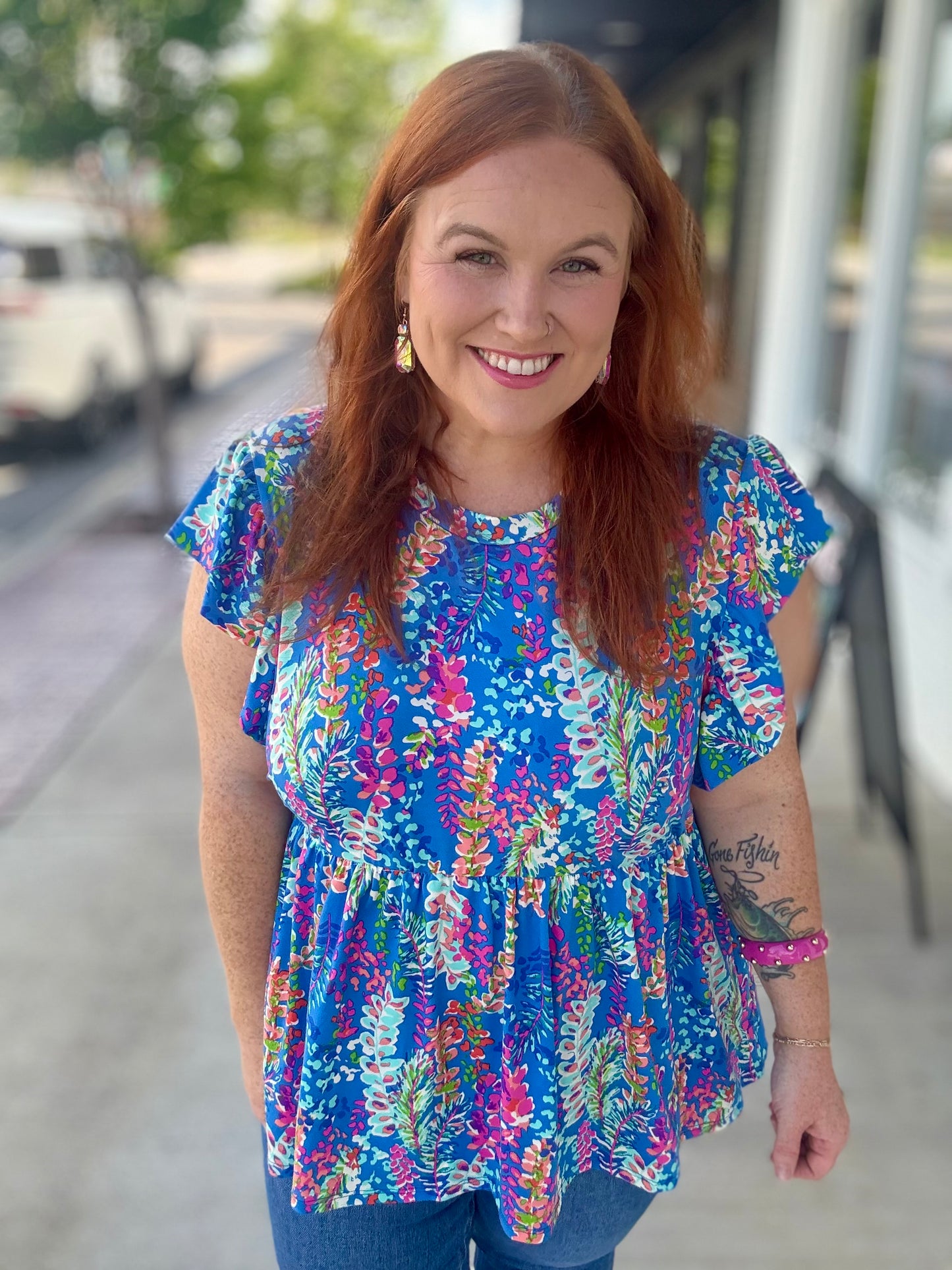 Kelsey Floral Top