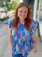 Kelsey Floral Top