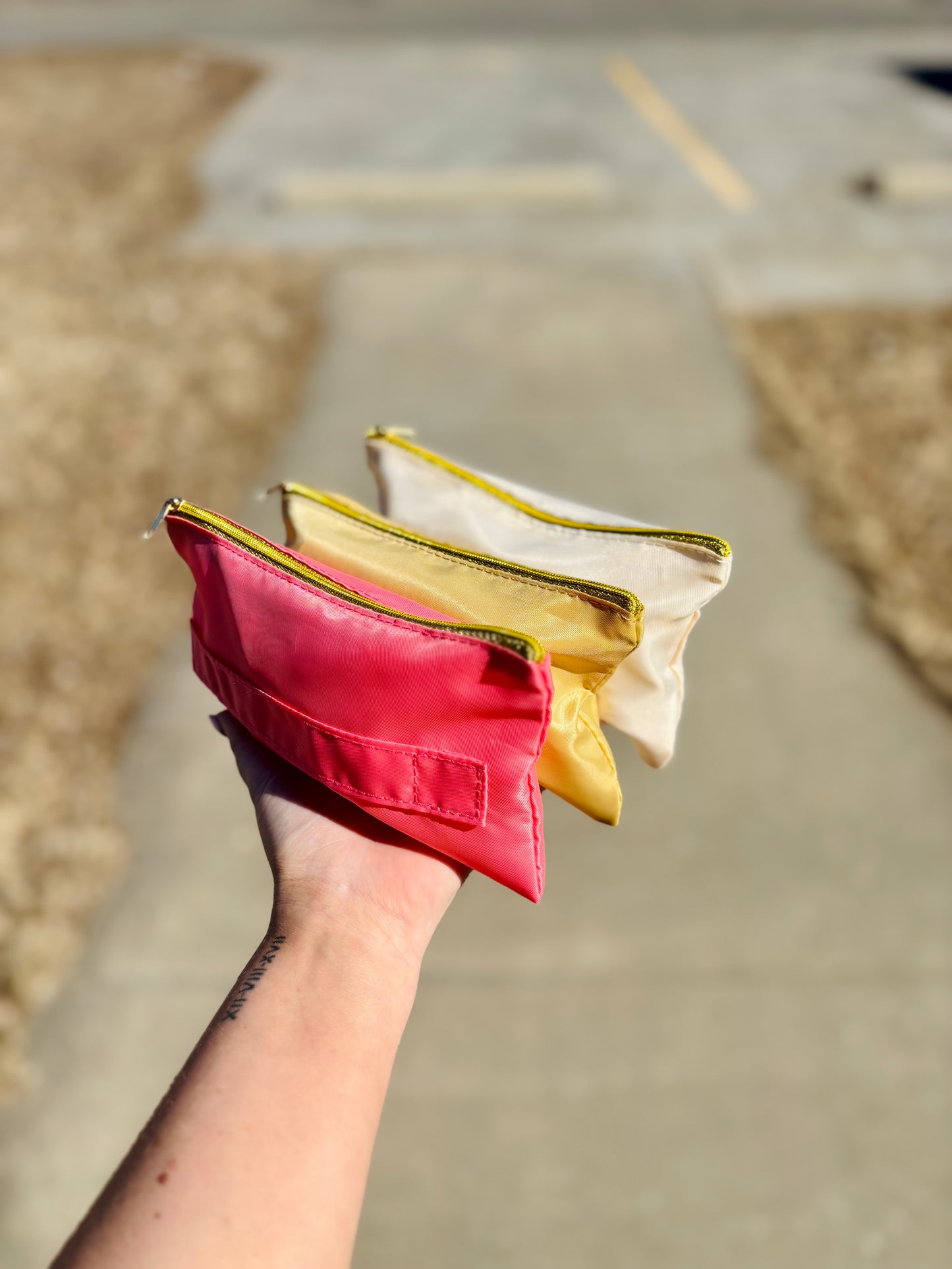 Accordion Cosmetic Pouch
