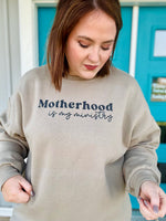 Motherhood is my Ministry Graphic (Front/Back)