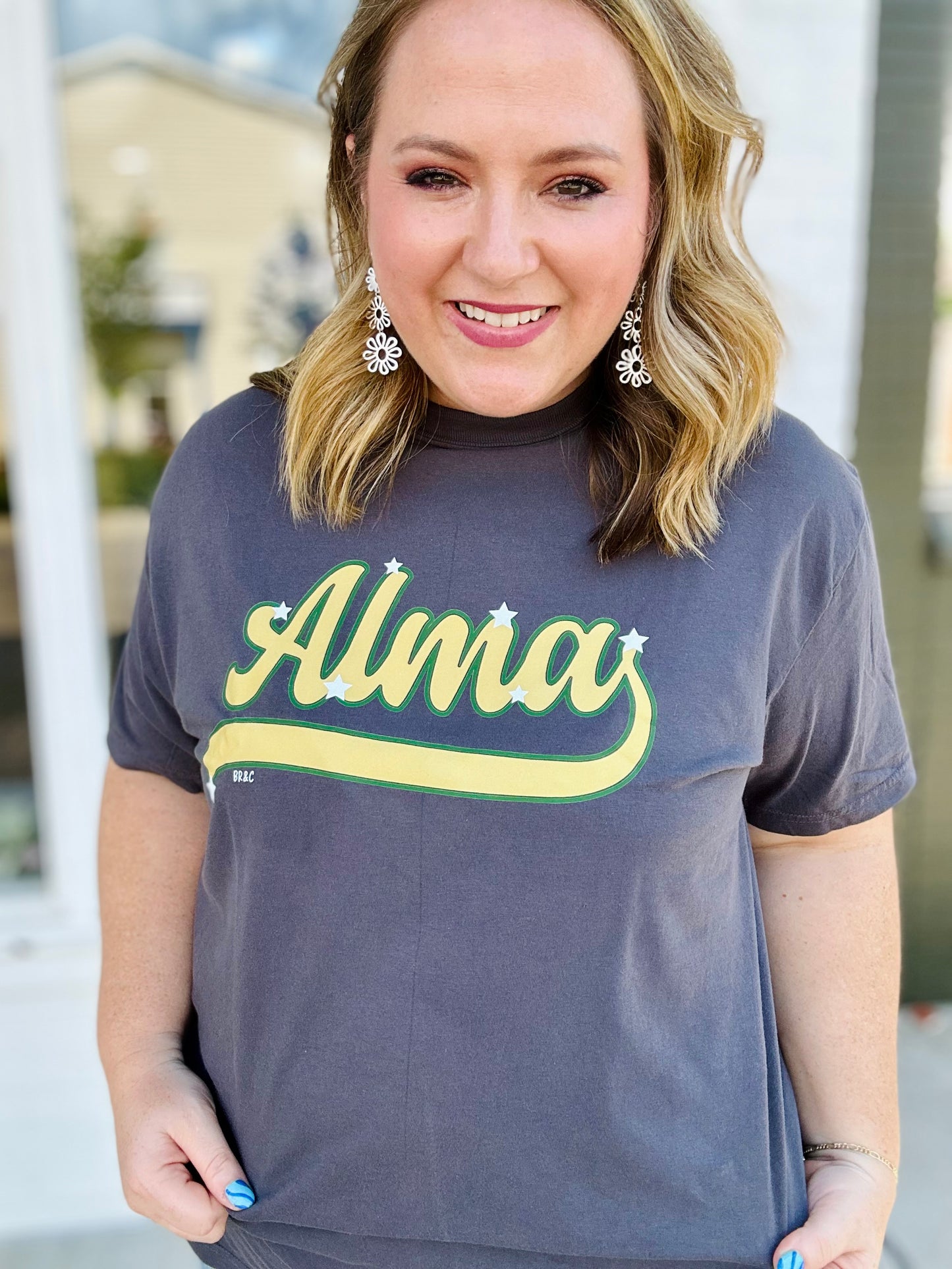 Alma Star Vintage Tee