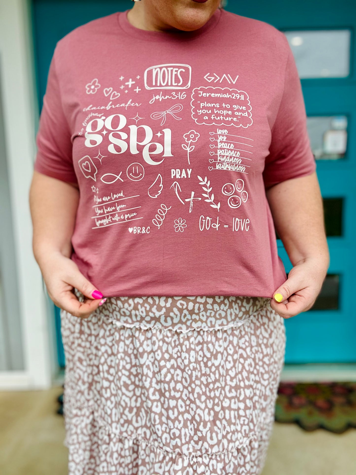 Gospel Notes Graphic Tee