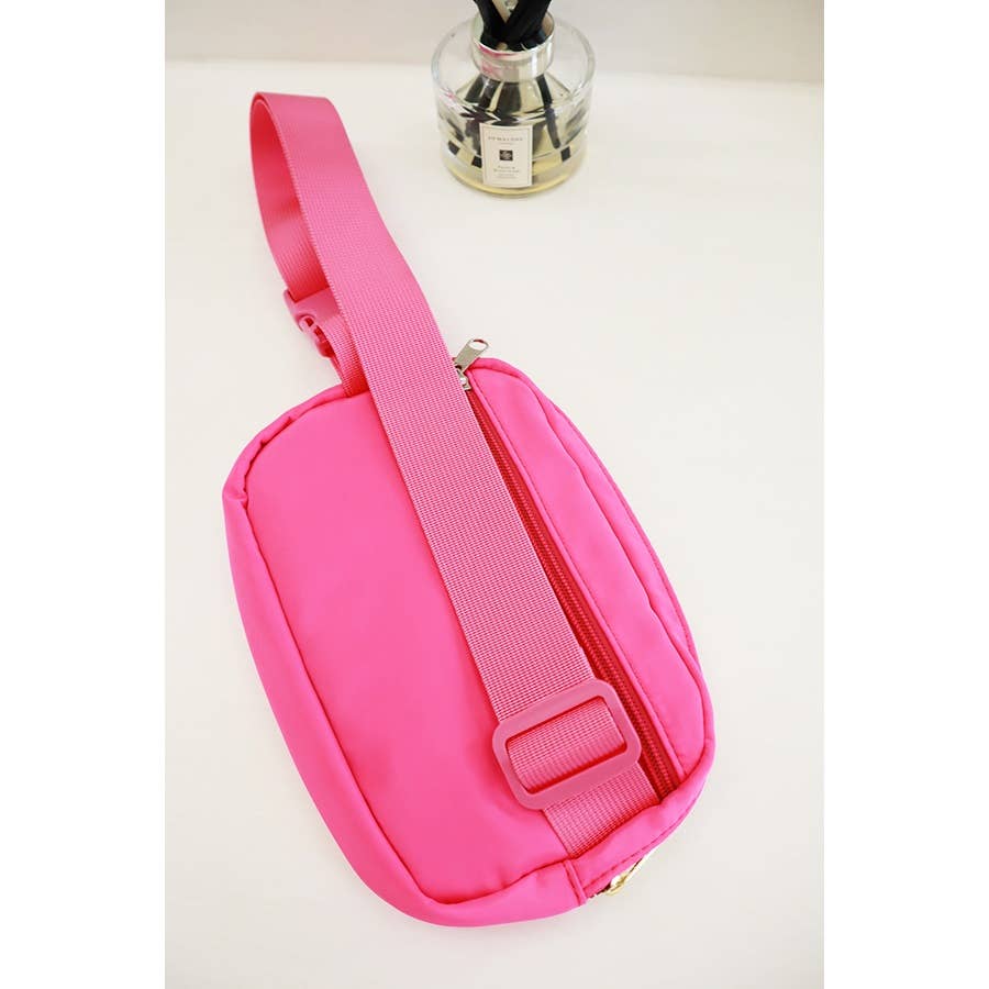 Solid Crossbody Belt Bag (Multiple Colors)